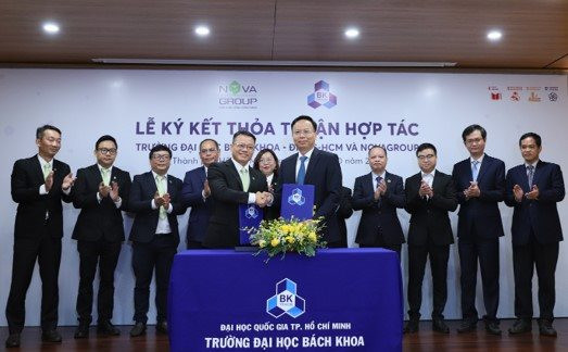 NovaGroup tăng tốc ứng dụng AI, BIM và Digital Twin thông qua hợp tác với Đại học Bách khoa TP.HCM