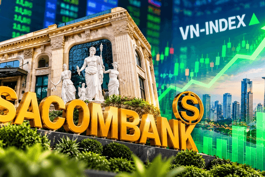 Cổ phiếu Sacombank (STB) bứt phá, VN-Index tăng điểm phiên thứ 3 liên tiếp