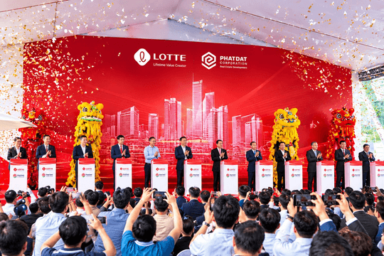 Lotte và Phát Đạt chính thức khởi công dự án 60.000 tỷ đồng tại “đất vàng” Thủ Thiêm