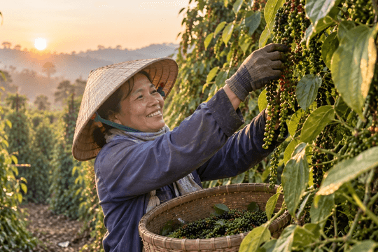 Thị trường hàng hóa ngày 24/10: Giá tiêu bật tăng, heo hơi vẫn dò đáy
