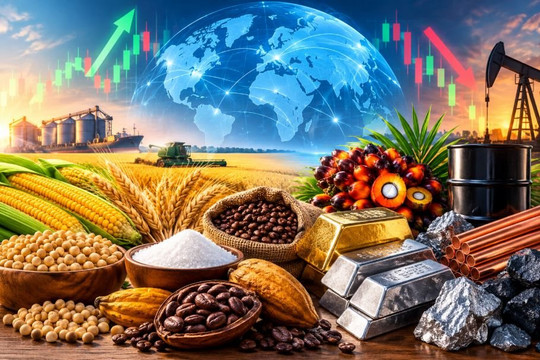 Thị trường ngày 28/10: Giá dầu lại leo cao, vàng cũng tăng cùng chiều với dầu, nhôm và đồng khởi sắc, cà phê và cao su đi xuống