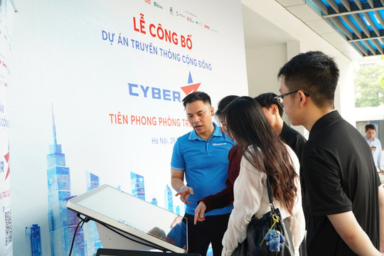 Sinh viên tham gia xây dựng “lá chắn số” chống lừa đảo trực tuyến