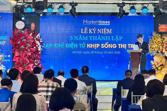 Sáng nay (30/10) diễn ra Lễ kỷ niệm 5 năm thành lập MarketTimes