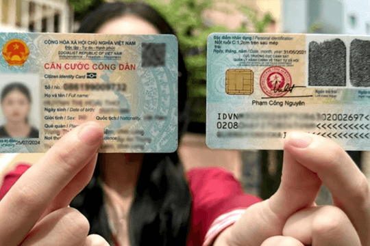 Chỉ còn đúng 2 tháng nữa, những người sinh năm sau đang được hưởng quyền lợi đặc biệt khi đổi thẻ căn cước