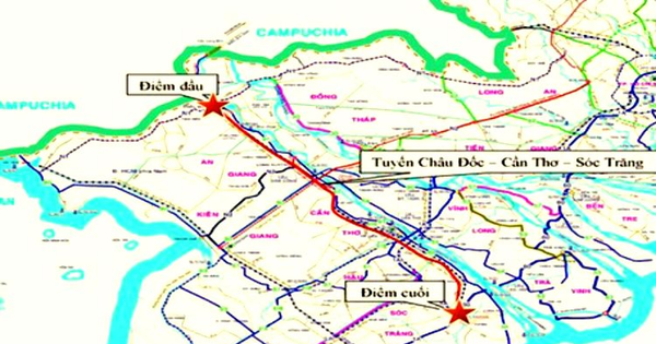 Read more about the article Đầu tư 9.725 tỷ đồng xây 37,42km cao tốc Châu Đốc – Cần Thơ – Sóc Trăng