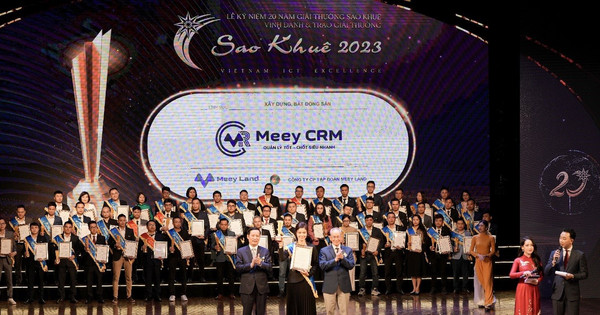 Read more about the article Meey CRM được vinh danh tại Sao Khuê 2023