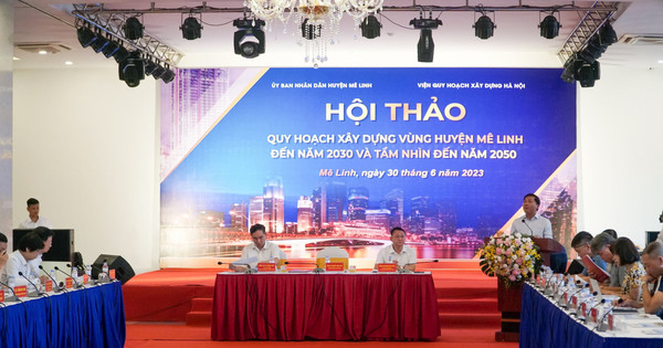 Read more about the article Bí thư huyện Mê Linh: “Xác định nhiệm vụ quy hoạch xây dựng vùng huyện là nhiệm vụ chính trị quan trọng được ưu tiên hàng đầu”