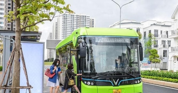 Nhiều hãng bus tại Hà Nội phục vụ hàng triệu lượt khách muốn chuyển sang dùng xe điện VinFast ngay từ tháng 2/2025