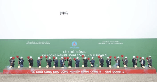 Khu công nghiệp Sông Công II – Giai đoạn 2: Vốn đầu tư gần 4.000 tỷ ...