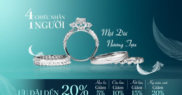 Kim Ngọc Thủy kể chuyện tình yêu bằng: “4 chiếc nhẫn – 1 người – 1 đời nương tựa”