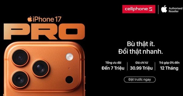 Đặt trước iPhone 17 series và iPhone Air chính hãng, ưu đãi đến 7 triệu