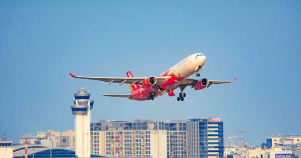 Đây là đường bay của Vietjet có tỷ lệ đúng giờ cực cao, vượt chuẩn vàng của hàng không quốc tế
