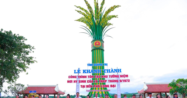 Khánh thành Khu tưởng niệm thanh niên xung phong hy sinh tại bến phà Long Đại