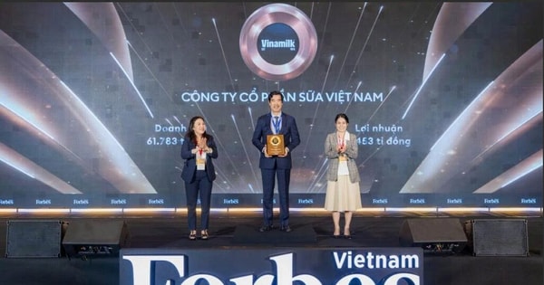 Vinamilk đứng đầu top 25 thương hiệu dẫn đầu 2025 của Forbes Việt Nam