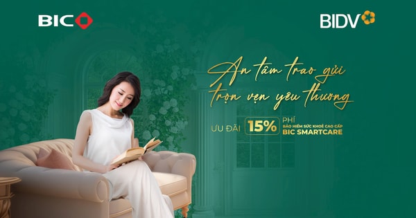 Ưu đãi 15% phí bảo hiểm sức khoẻ cao cấp BIC SmartCare nhân ngày Phụ nữ Việt Nam