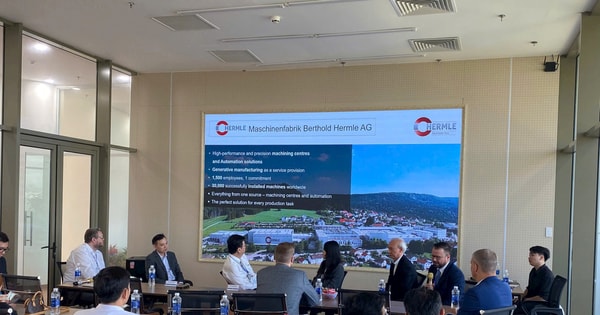 Loạt công nghệ từ quốc gia đi đầu về công nghệ chế tạo xuất hiện tại Việt Nam