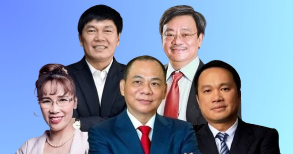 Top 20 người giàu nhất TTCK Việt Nam: Tài sản ông Phạm Nhật Vượng nhiều hơn 19 người kế tiếp cộng lại