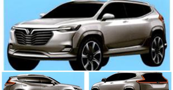 Vừa công bố thiết kế mẫu xe xăng lạ của VinFast