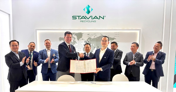 Stavian hợp tác với hai doanh nghiệp của Ý và Áo để chuẩn bị cho dự án Nhà máy nhựa tái chế rPET tại Thanh Hoá