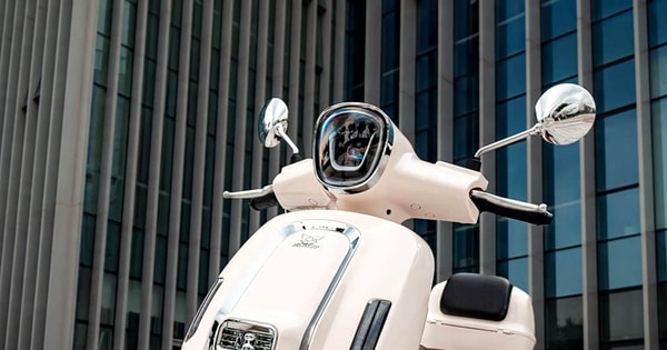 'Tân binh' xe ga 125cc giá 27 triệu đồng ra mắt: ngoại hình như Vespa, trang bị áp đảo Honda Vision