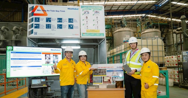 Nhà máy AkzoNobel tại Bình Dương chính thức nhận chứng chỉ LEED Gold