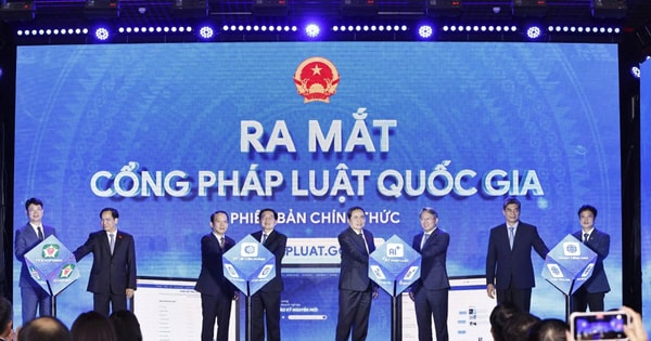 Ra mắt Cổng Pháp luật quốc gia, bước tiến chiến lược cho chuyển đổi số lĩnh vực pháp luật
