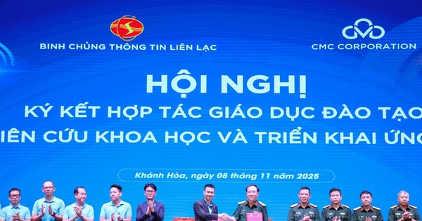 CMC và Binh chủng Thông tin liên lạc thiết lập hợp tác chiến lược với ba trụ cột: Nhân lực, R&D và Hạ tầng