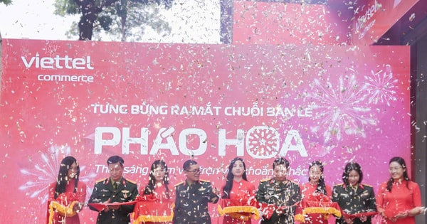 Hệ thống bán lẻ Viettel khai trương chuỗi kinh doanh pháo hoa dân dụng