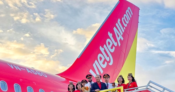 Vietjet lập kỷ lục tiếp nhận 22 tàu bay trong chưa đầy 1 tháng