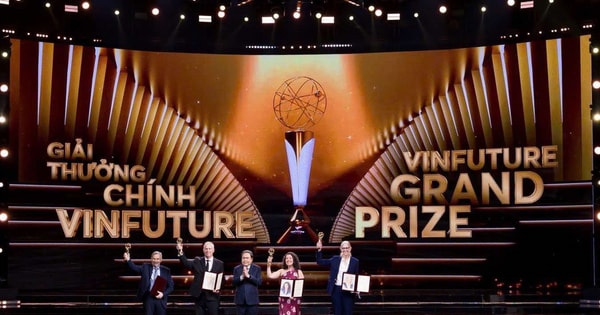 VINFUTURE 2025 - Vinh danh 4 công trình khoa học “cùng vươn mình – cùng thịnh vượng”
