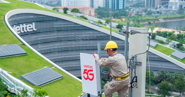 Kỷ lục số trạm 5G của Viettel