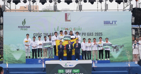Lộ diện chủ nhân giải thưởng 200 triệu đồng cuộc thi toàn quốc đầu tiên về UAV