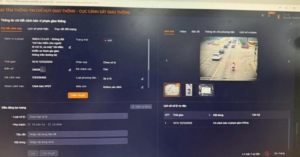 Thông tin mới về "phạt nguội" vi phạm giao thông mà người dân cần biết