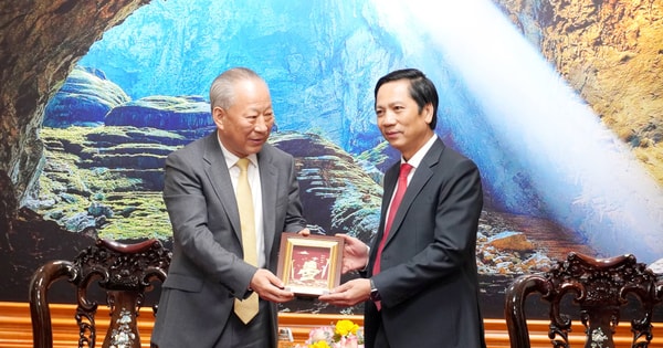 Tập đoàn Xây dựng Thái Bình Dương của Trung Quốc đã ký hợp tác với Hà Nội để xây metro số 5 Văn Cao - Hòa Lạc 74.000 tỷ, muốn đầu tư vào Quảng Trị