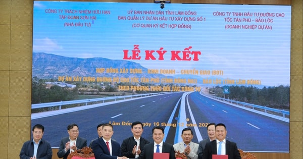 Tập đoàn Sơn Hải Ký kết Hợp đồng BOT cao tốc 18.000 tỷ đồng, 24 năm hoàn vốn