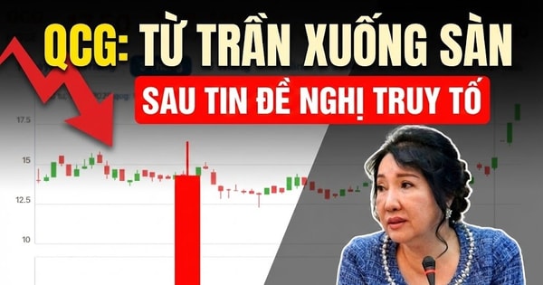 Đứt chuỗi 4 phiên trần, cổ phiếu QCG quay đầu giảm sàn