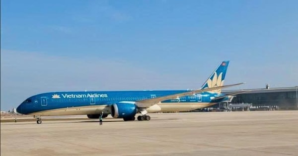 Vietnam Airlines thực hiện chuyến bay chở khách đầu tiên tại Sân bay Long Thành