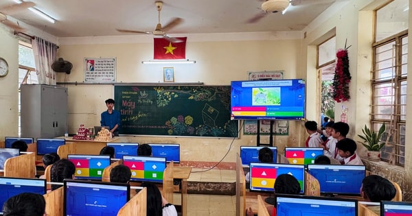 Mở rộng cơ hội tiếp cận công nghệ cho học sinh vùng biên giới