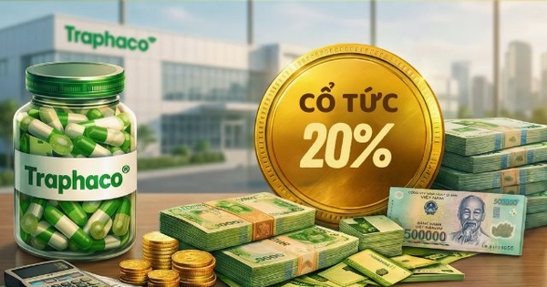 Một công ty ngành dược chốt ngày trả cổ tức tiền mặt 20%