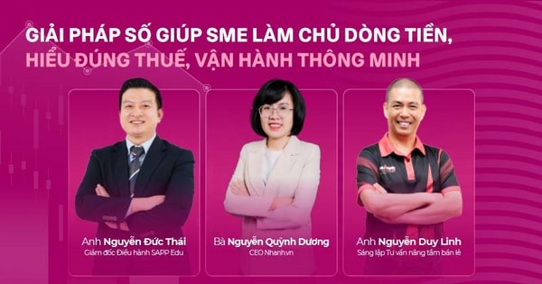 Giải pháp số giúp SME làm chủ dòng tiền, hiểu đúng thuế, vận hành thông minh
