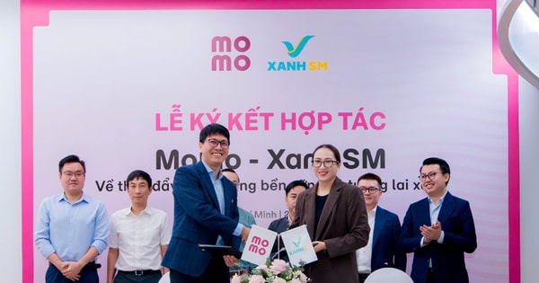 Xanh SM bắt tay Momo