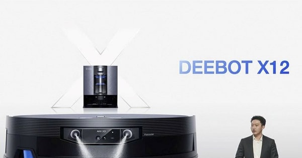 Ecovacs ra mắt robot hút bụi cao cấp nhất dòng X12