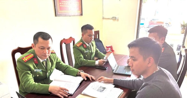 Nhận 2 triệu đồng tiền chuyển khoản, một thanh niên sinh năm 1999 bị công an điều tra