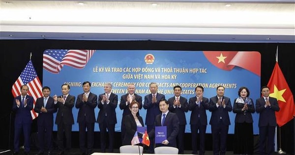 Ngay đầu năm, loạt thỏa thuận 'khủng' giữa Việt Nam và Hoa Kỳ được ký kết, tổng giá trị lên tới 37,2 tỷ USD