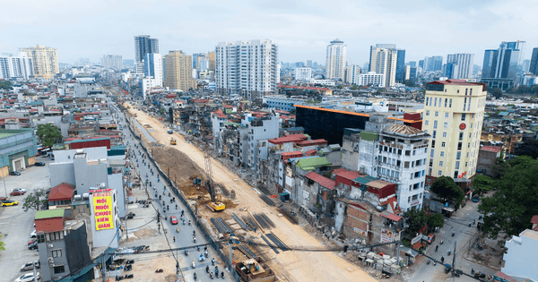 Siêu tuyến đường 7.200 tỷ dài 2,2 km đi qua giữa trung tâm Hà Nội sắp đạt cột mốc quan trọng