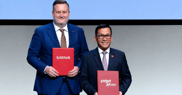 Vietjet và Satair trao Thoả thuận chiến lược phát triển chuỗi cung ứng hàng không tại Vietnam